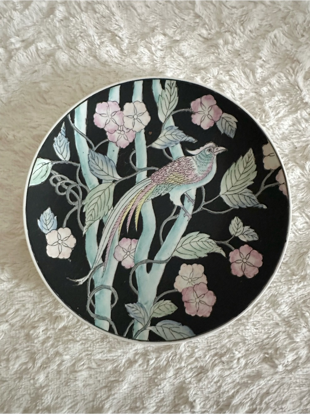 Vintage WBI Decorative Bird Plate